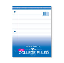 Roaring Spring College Ruled Filler Paper, 11X8.5, 130 Sheets