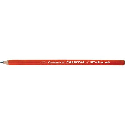 General Pencil Charcoal Pencil 4B
