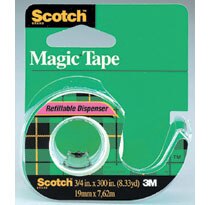 3M Scotch Magic Tape Dispensered Roll 34 x 300