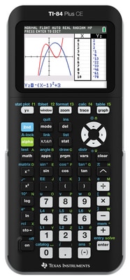 Texas Instruments TI-84 Plus CE Graphing Calculator (Matte Black)
