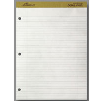 Ampad White Dual Pad