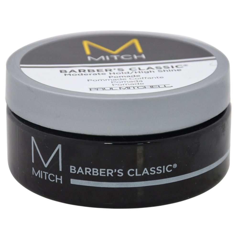 VDS - VDS - Mitch Barbers Classic Moderate Hold-High Shine Pomade by Paul Mitchell for Men - 3 oz Pomade