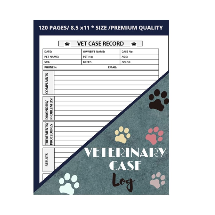 Veterninary Log Notebook