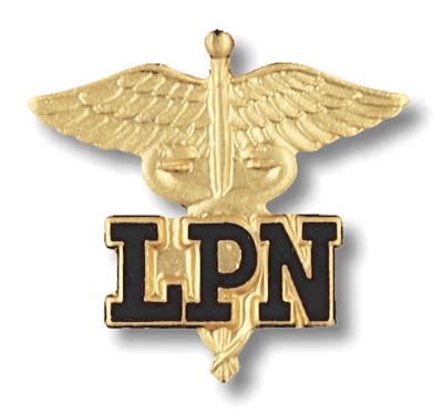 Caduceus Emblem Lpn Pin