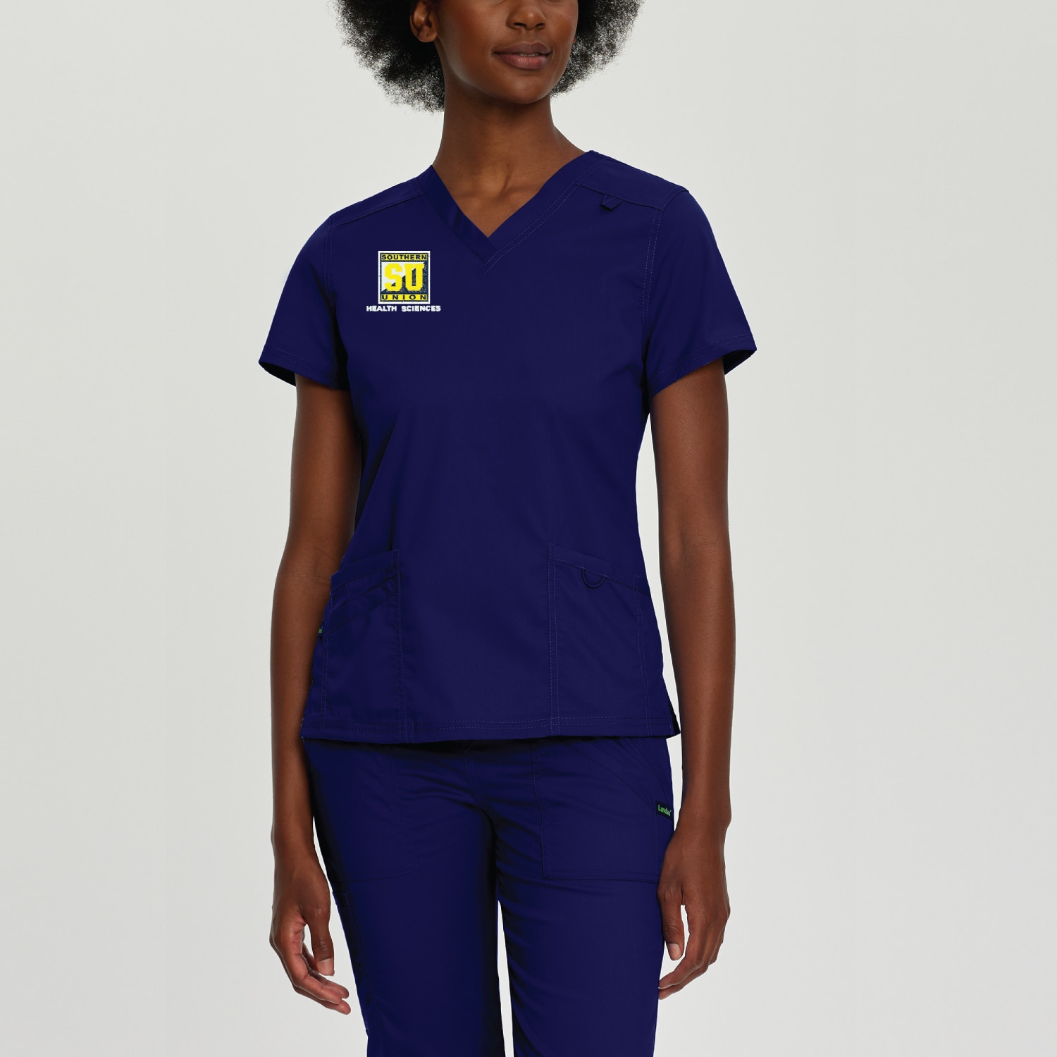 Women's  V-Neck Scrub Top