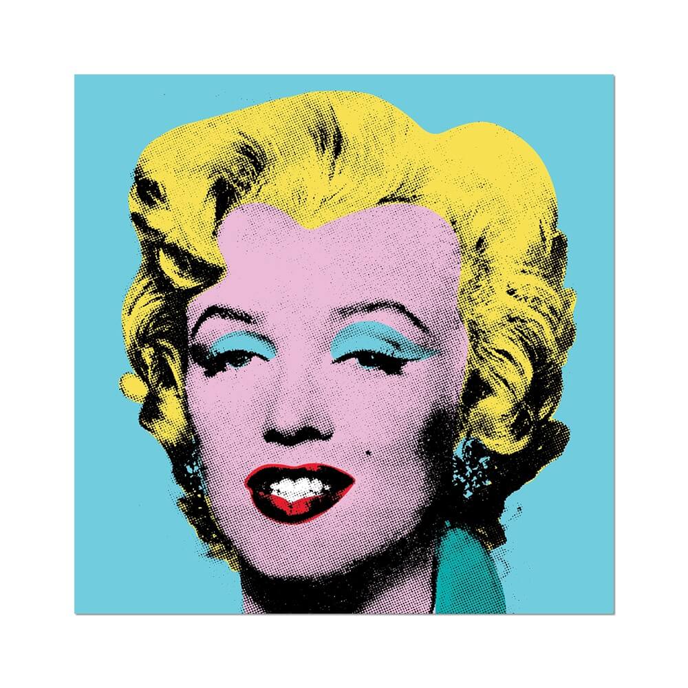 Shot Sage Blue Marilyn Die Cut Sticker