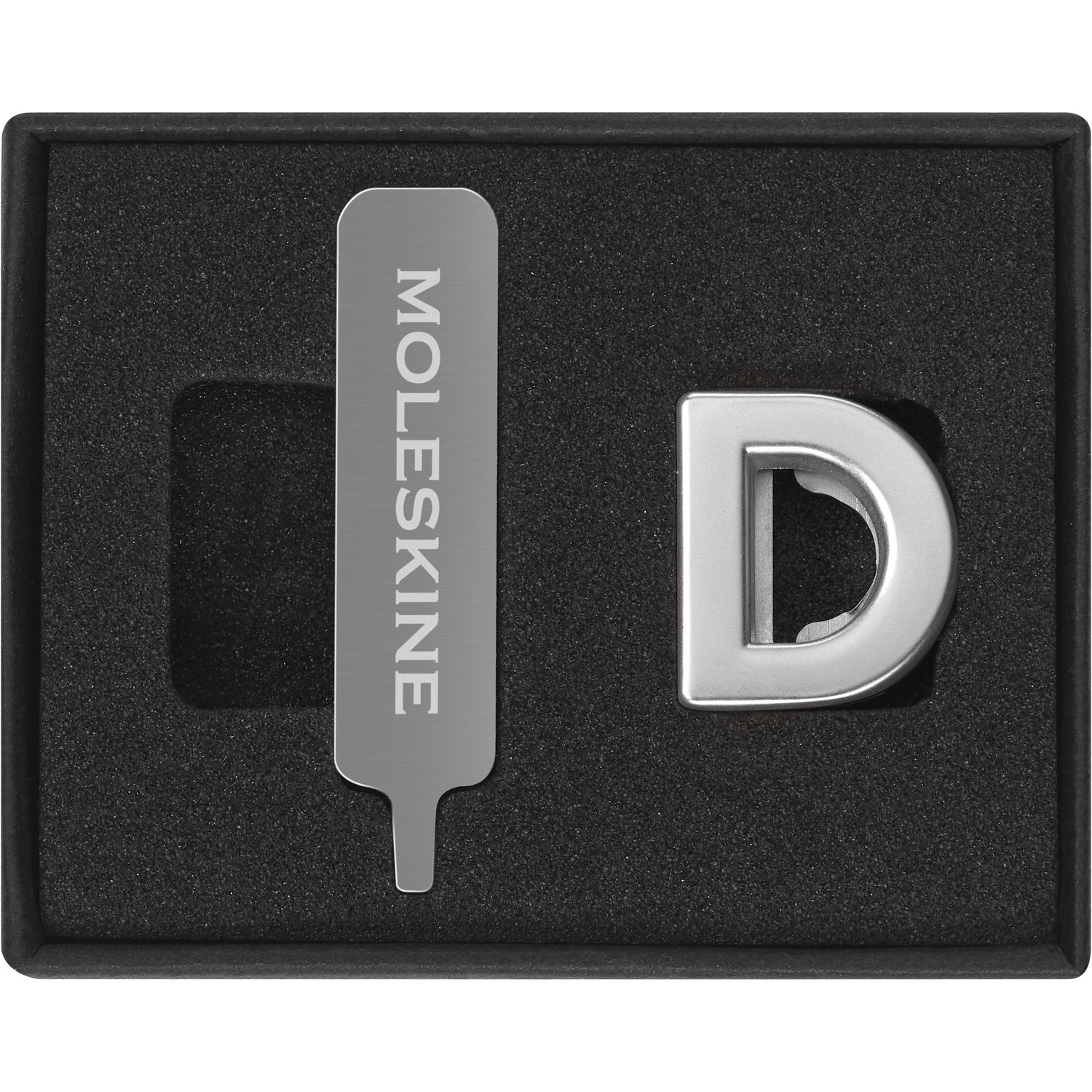 MOLESKINE PINS D SILVER