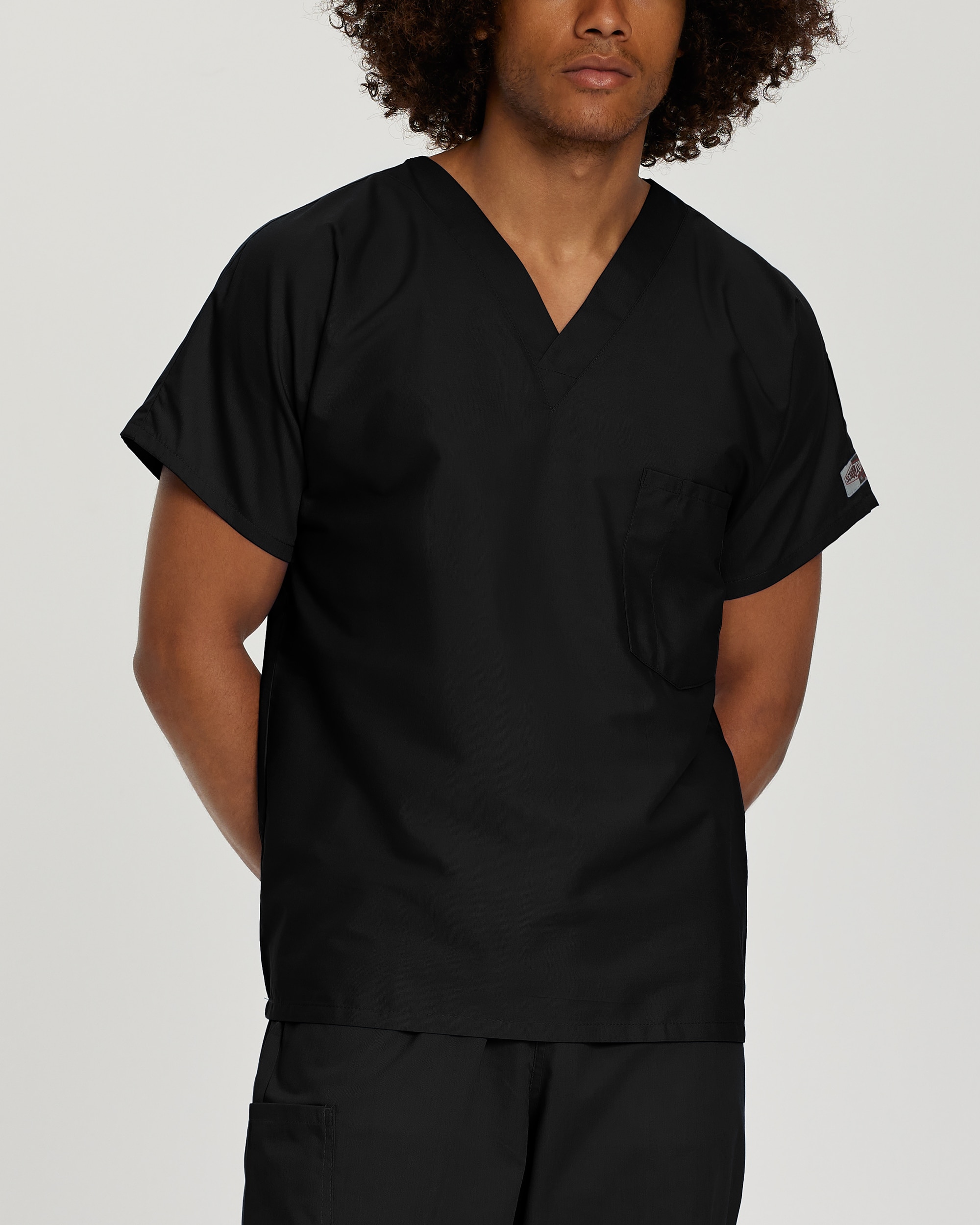 VDS Unisex Scrub Top:Sandstone:3XL