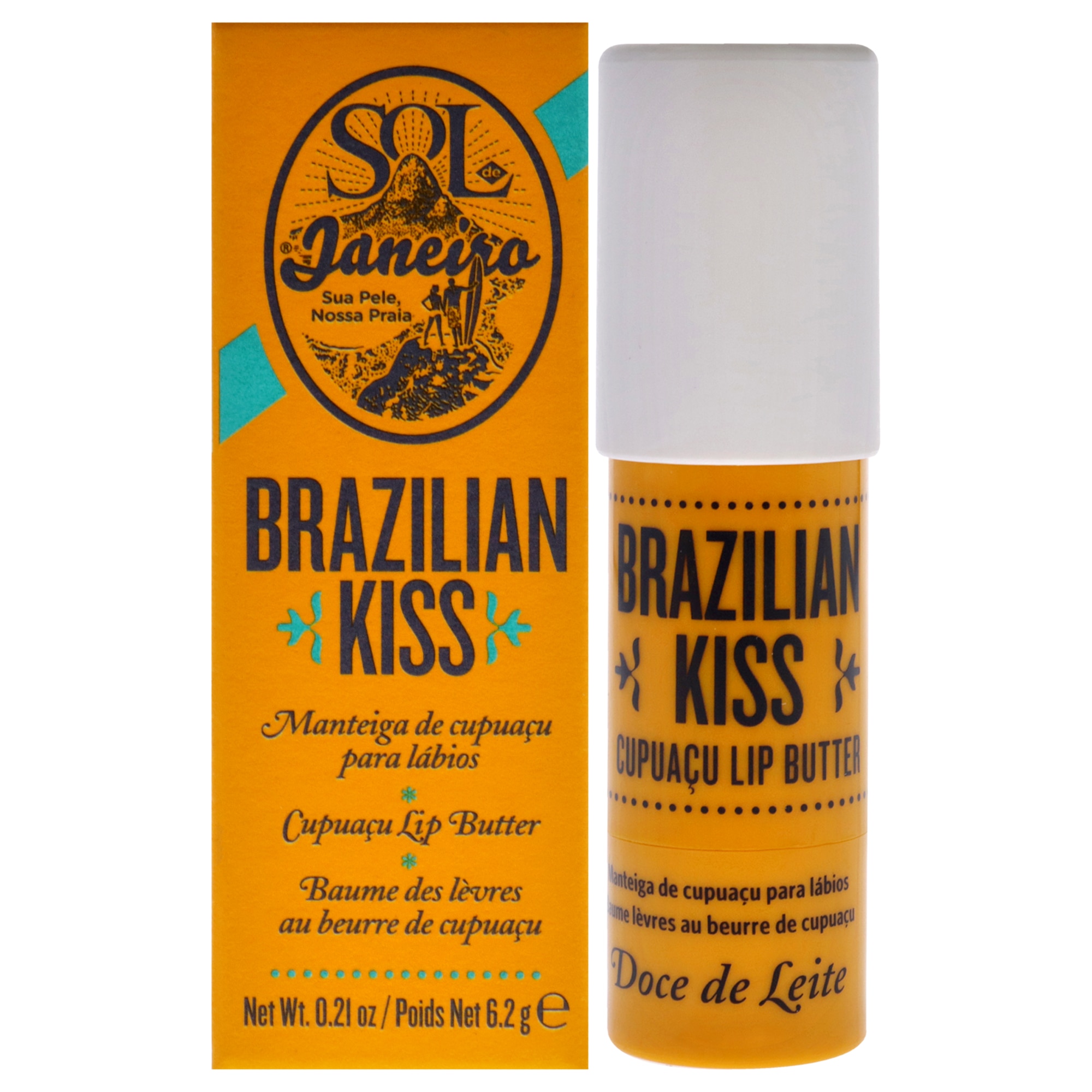 Brazilian Kiss Cupuacu Lip Butter - Sol de Janeiro- 0.21 oz