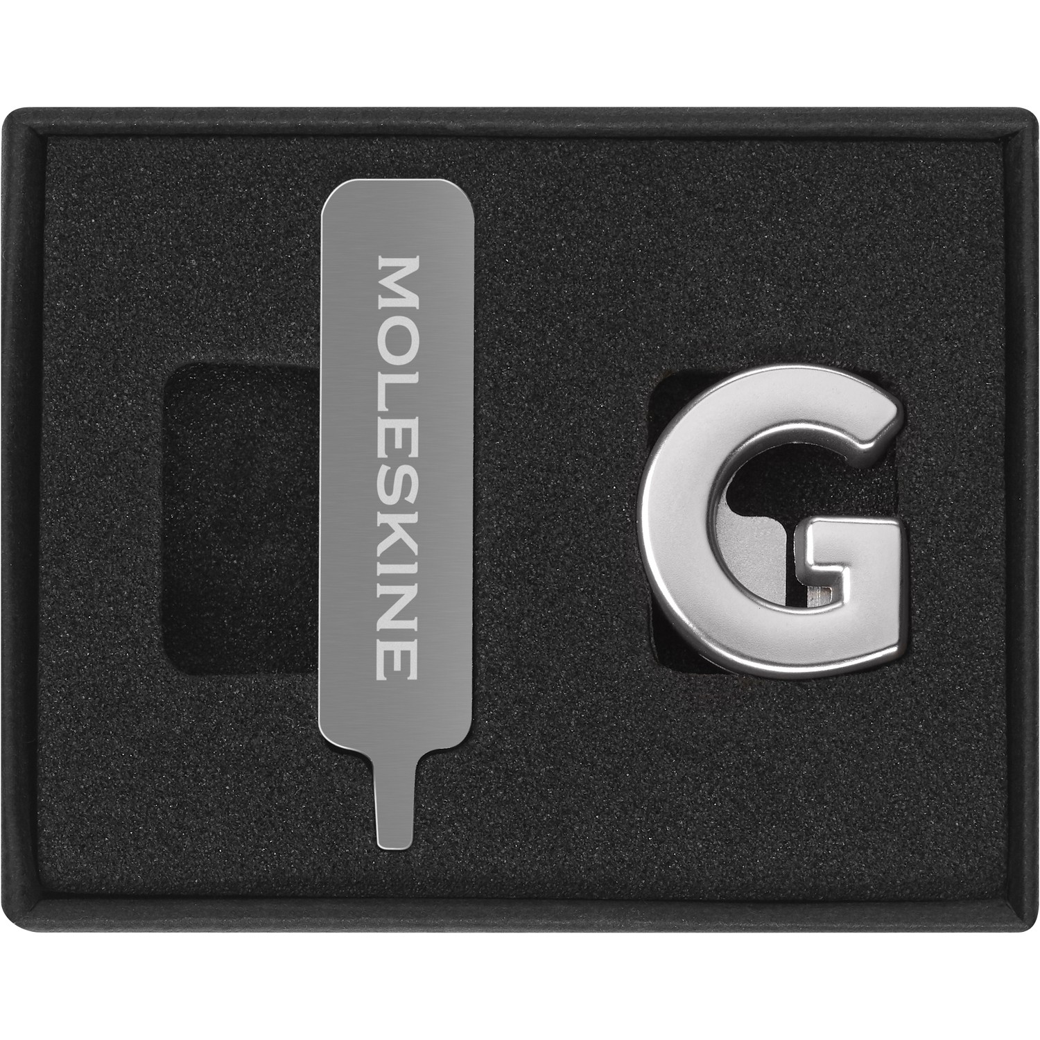 MOLESKINE PINS G SILVER