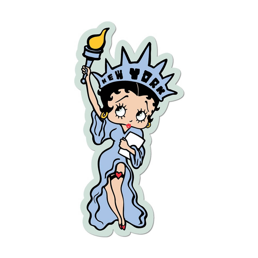 Liberty Boop Die Cut Sticker