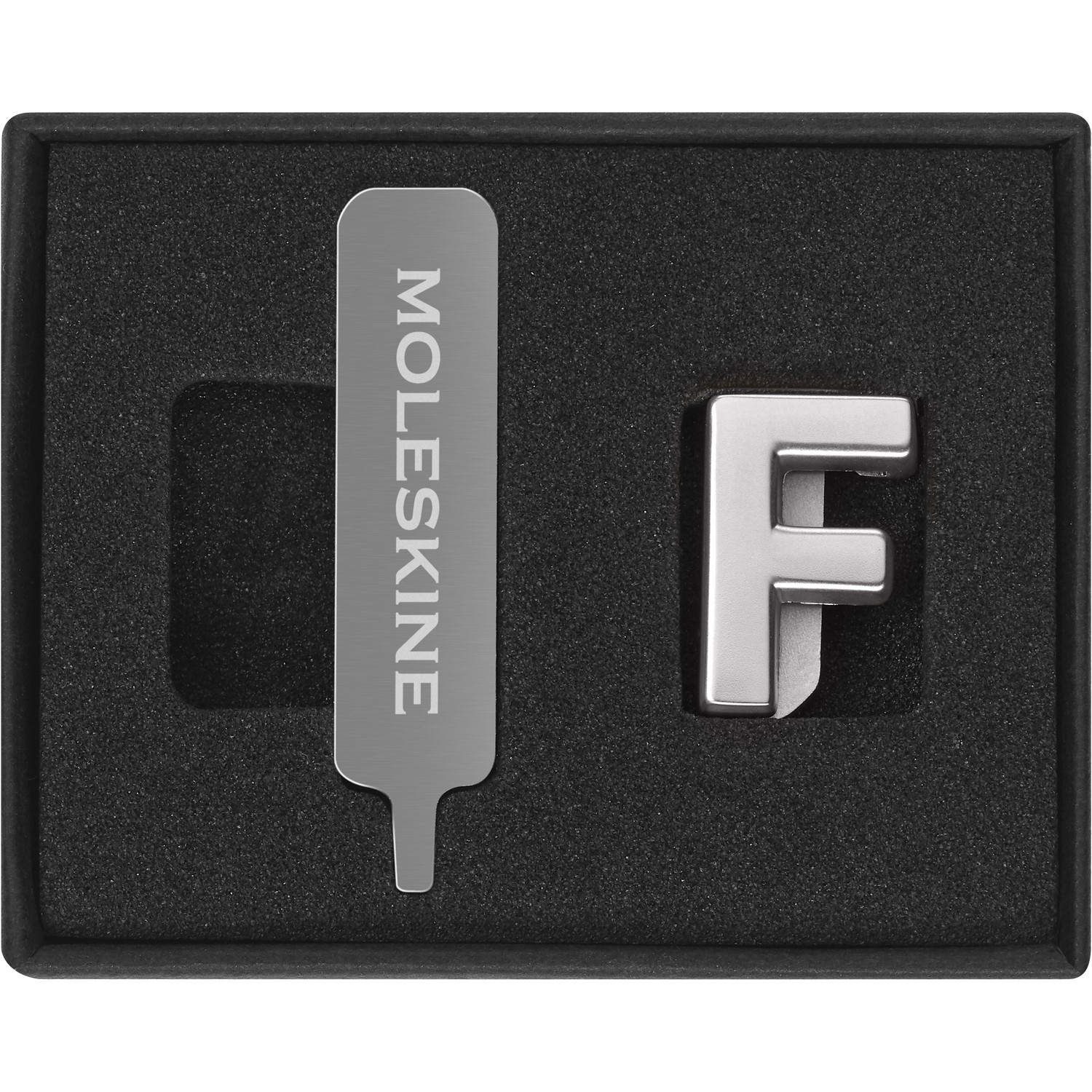 MOLESKINE PINS F SILVER