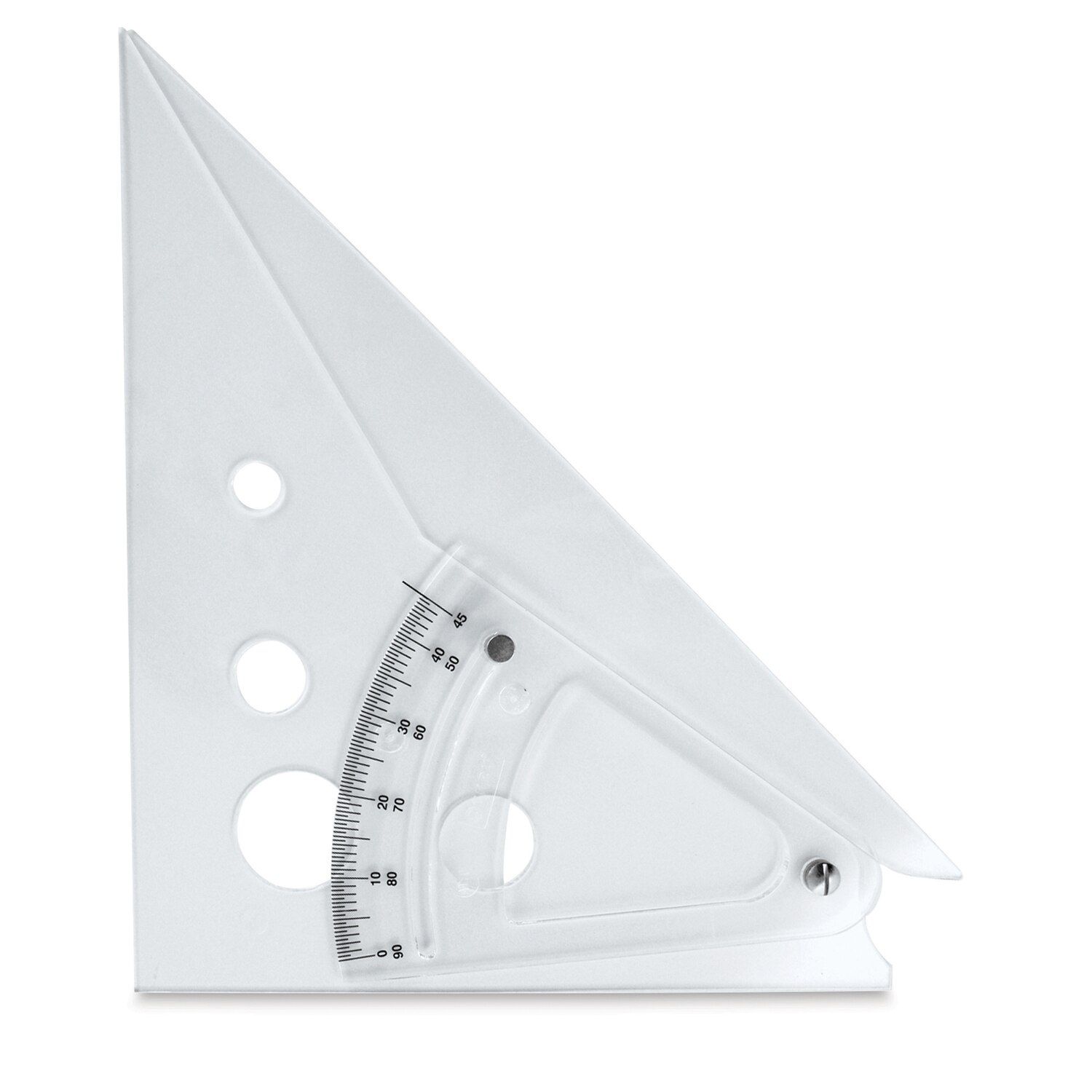 C-Thru Adjustable Triangle 10" Increments of 1/2 from 0 to 90