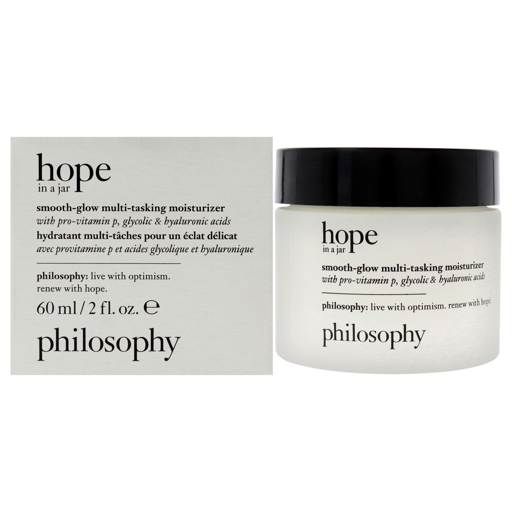 Hope in a Jar Smooth-Glow Multi-Tasking Moisturizer - Philosophy- 2 oz