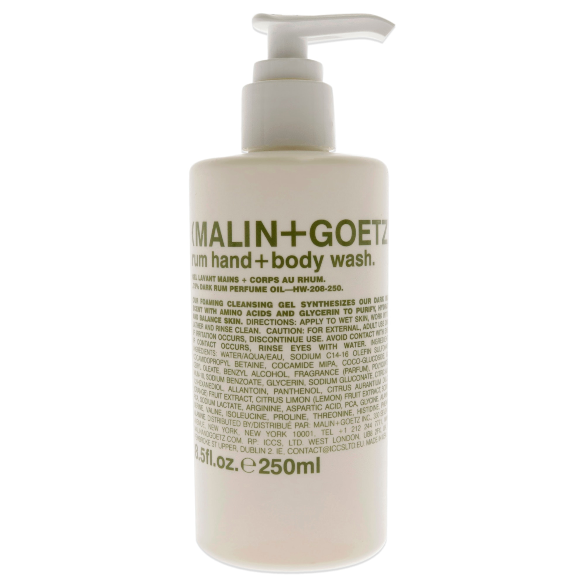 Rum Hand and Body Wash - Malin + Goetz- 8.5 oz