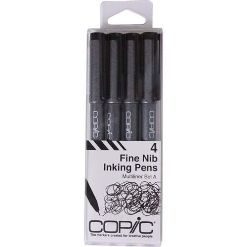 Copic(R) Multiliner Set, Fine, Black