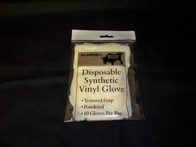 Glove-Synthetic Lg Bagpack10Ct