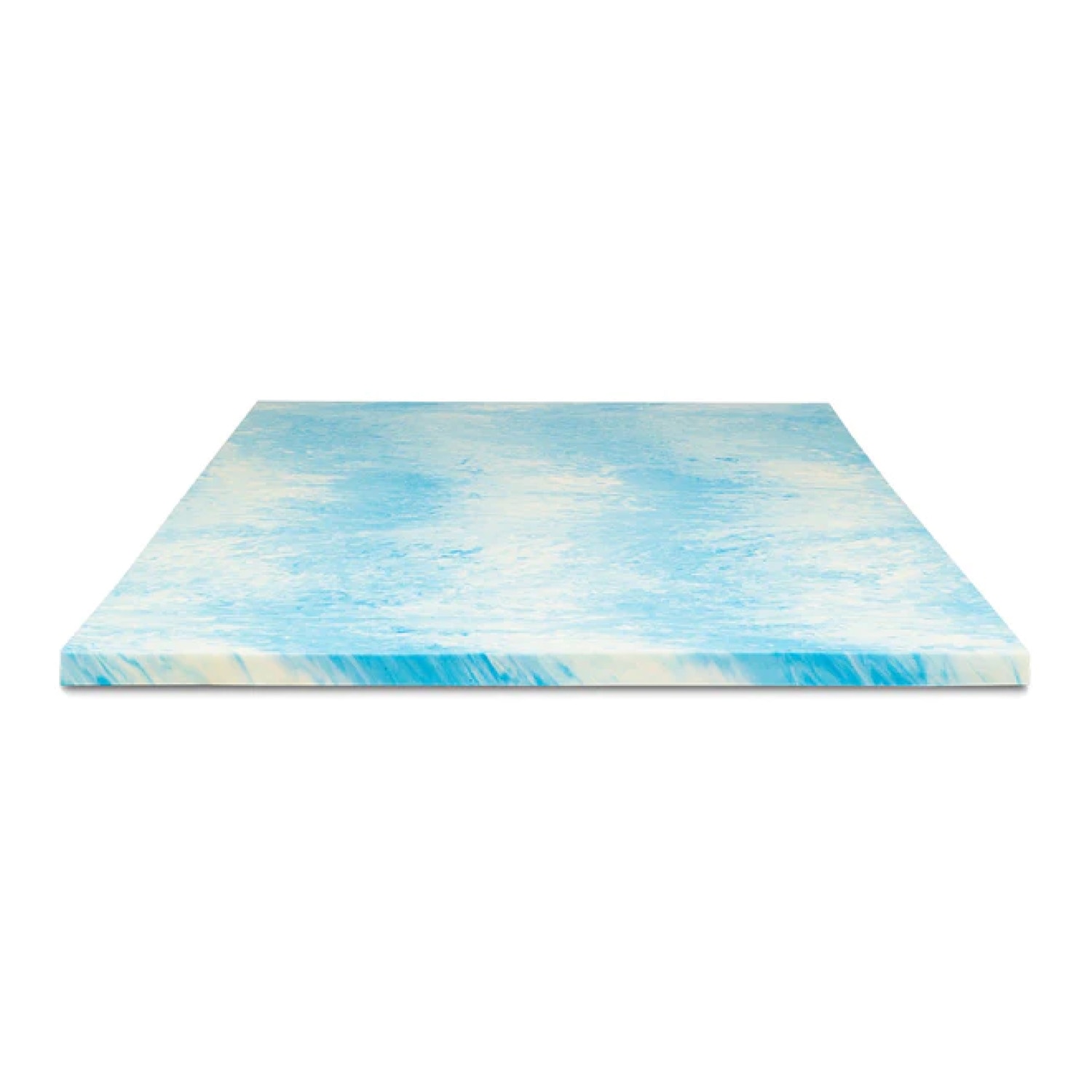 Brooklyn Bedding - 2" Gel Swirl Foam Topper - Twin XL