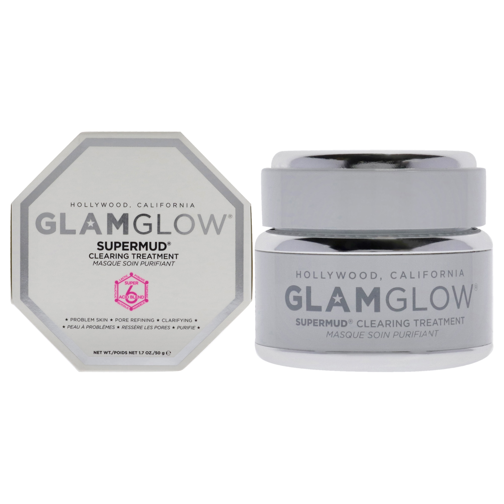 Supermud Clearing Treatment - Glamglow- 1.7 oz