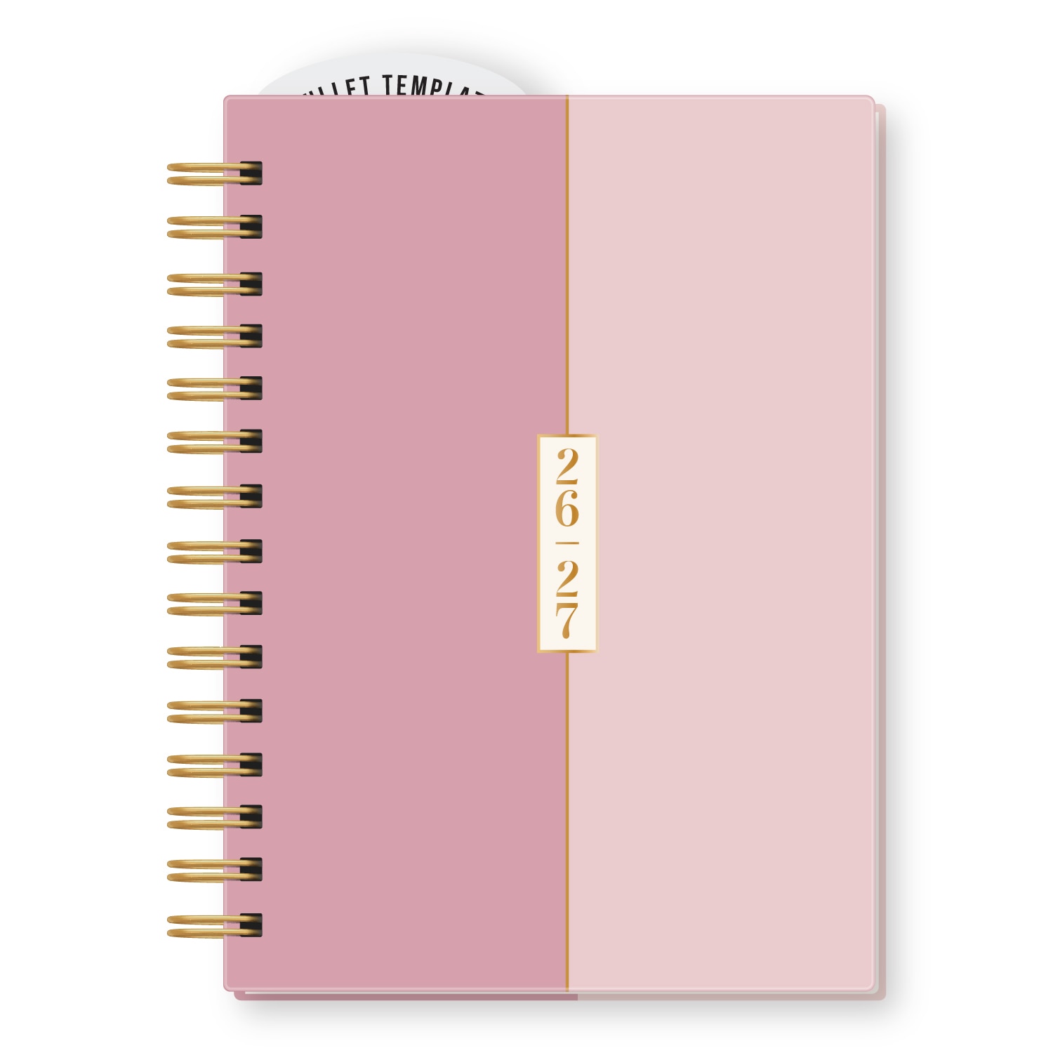 Designworks Ink Two-Tone Blush Planner Aug '26 - Dec '27