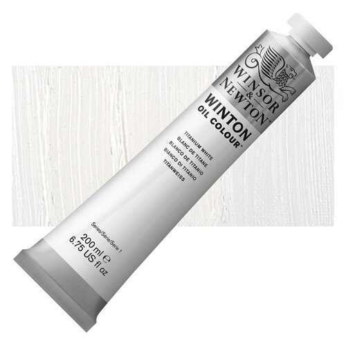Winsor & Newton Winton Oil Color - Titanium White 200 ml tube