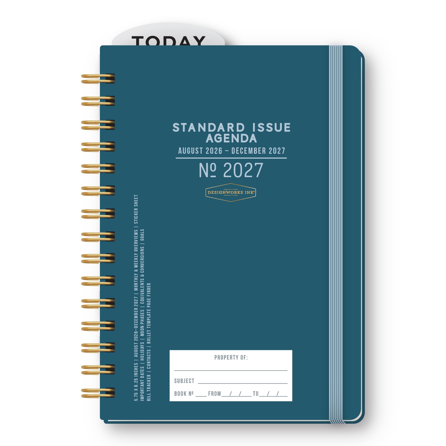 Designworks Ink Standard Issue Navy Planner Aug '26 - Dec '27