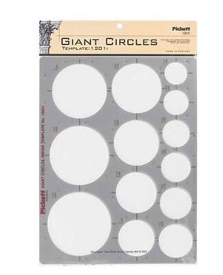 Template-Giant Circles