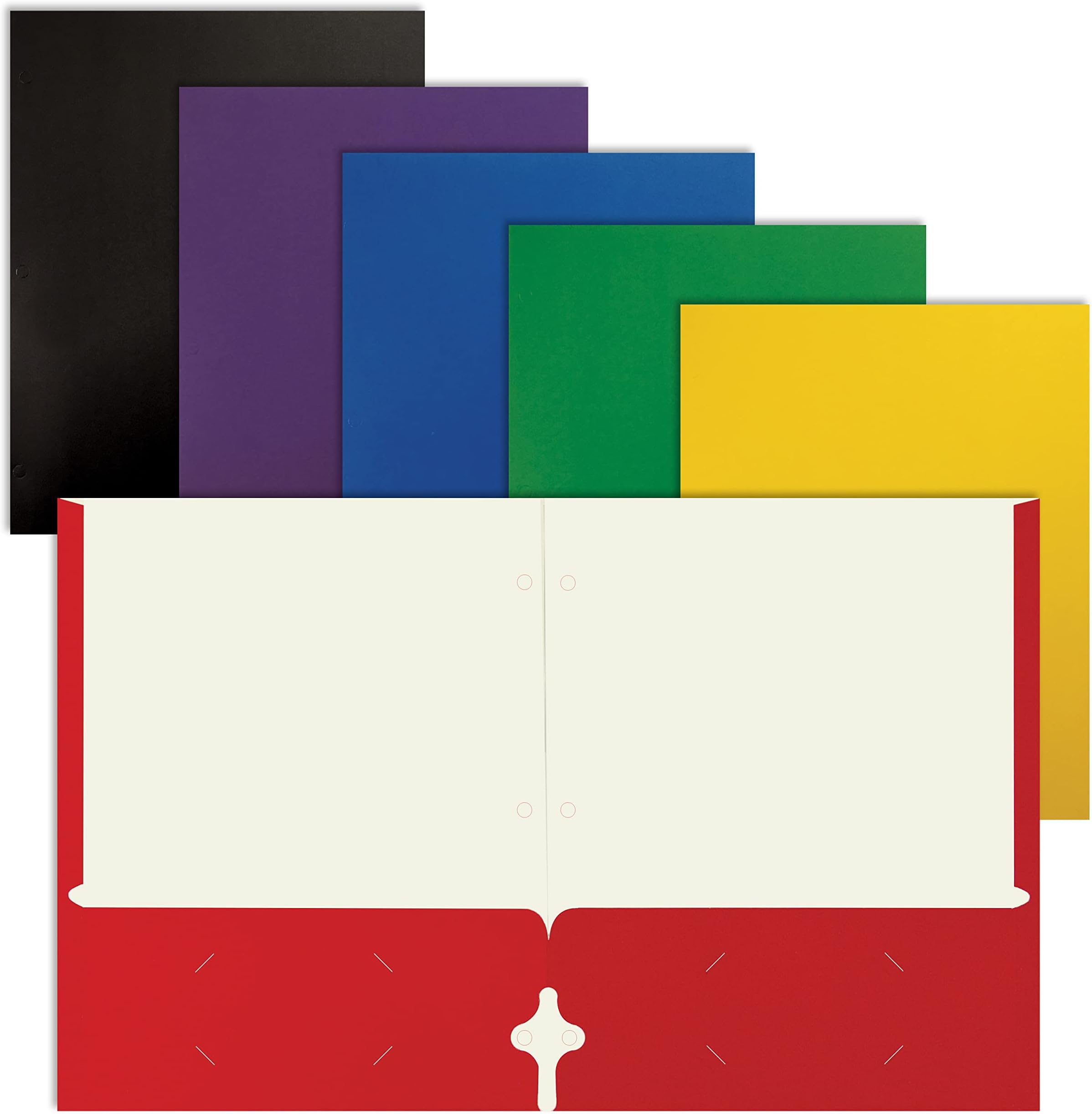 Better Office 2pkt Folder Asstwprongs