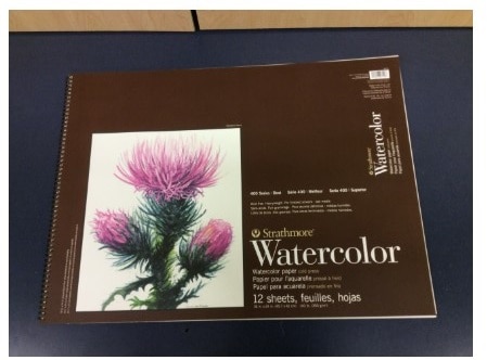 Strathmore Watercolor Paper Pad, 400 Series, 18" x 24"