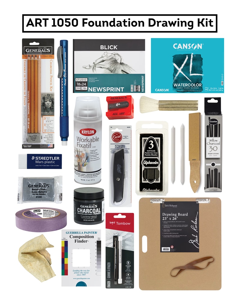 ART 1050 Foundation Drawing Kit