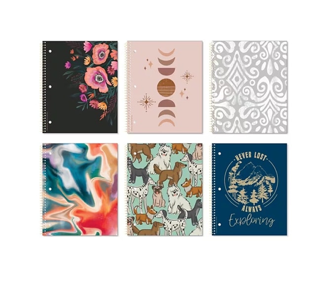 Value 70ct 1 Subject Notebook 11x9 Fashion