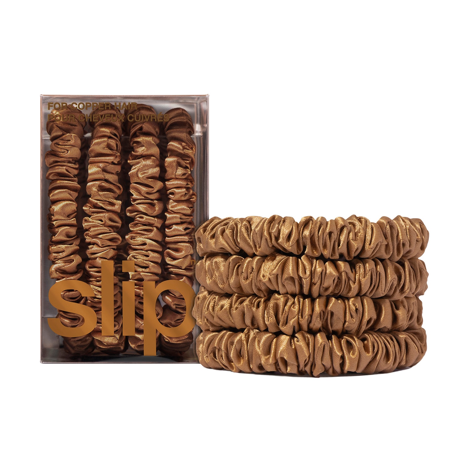Slip Pure Silk Back To Basics Skinny Scrunchies