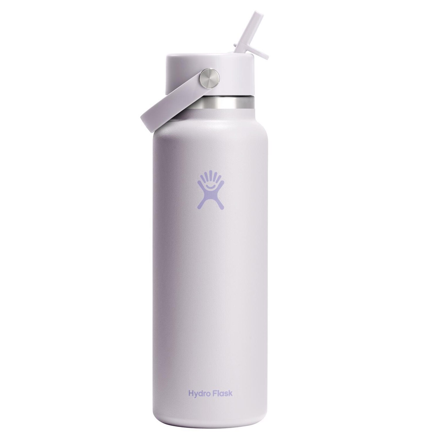 Hydro Flask 40 Oz Wide Flex Straw Cap Cloud Pink