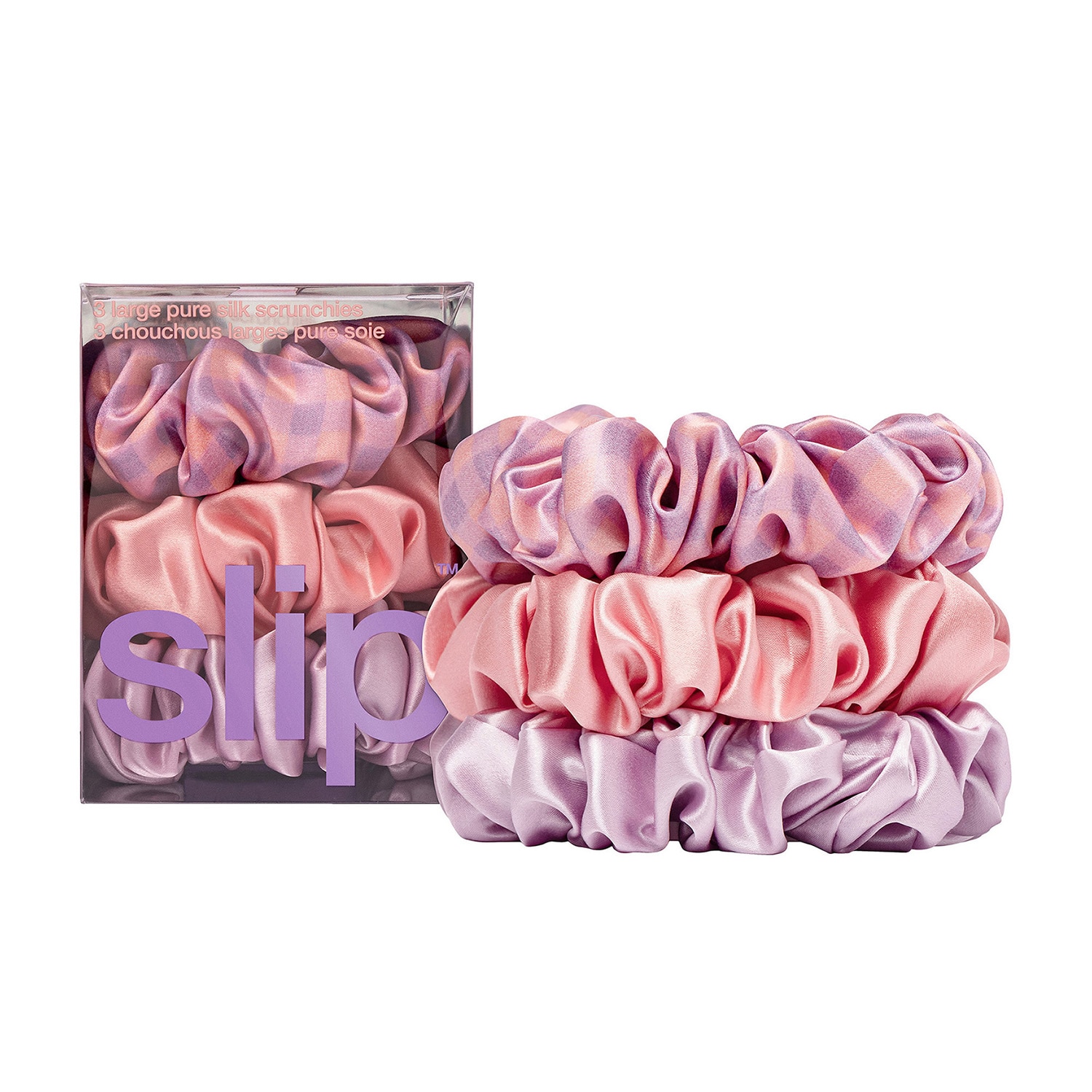 Slip Pure Silk Large Scrunchies