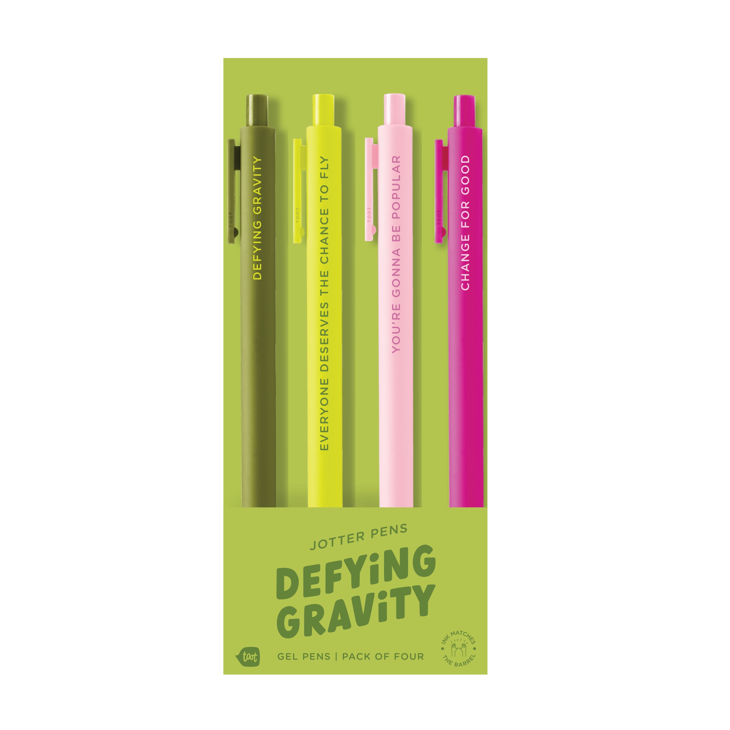 Jotters Set 4pk - Defying Gravity