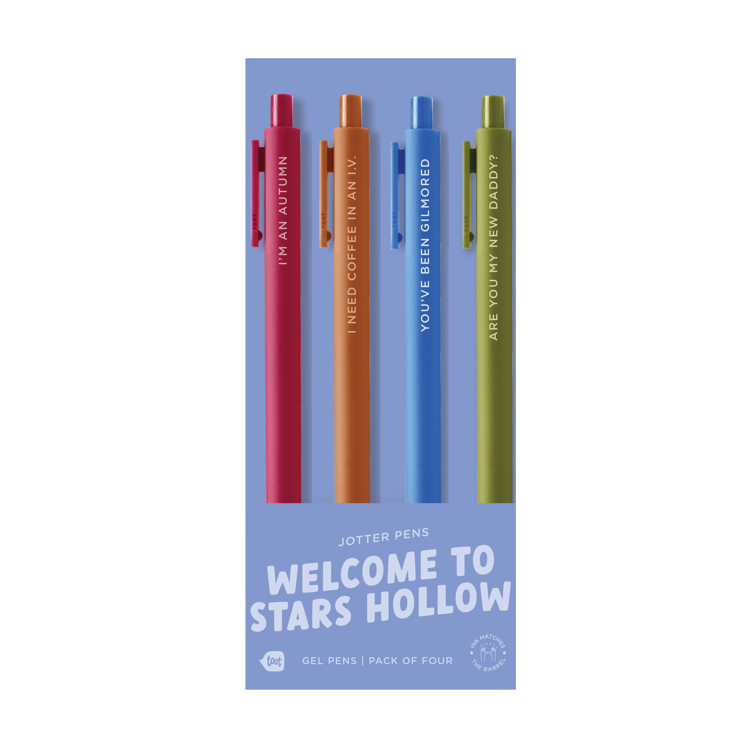 Jotter Sets 4 Pack - Welcome to Stars Hollow