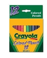 Crayola Clr Pncl 12Ct Shrt (48