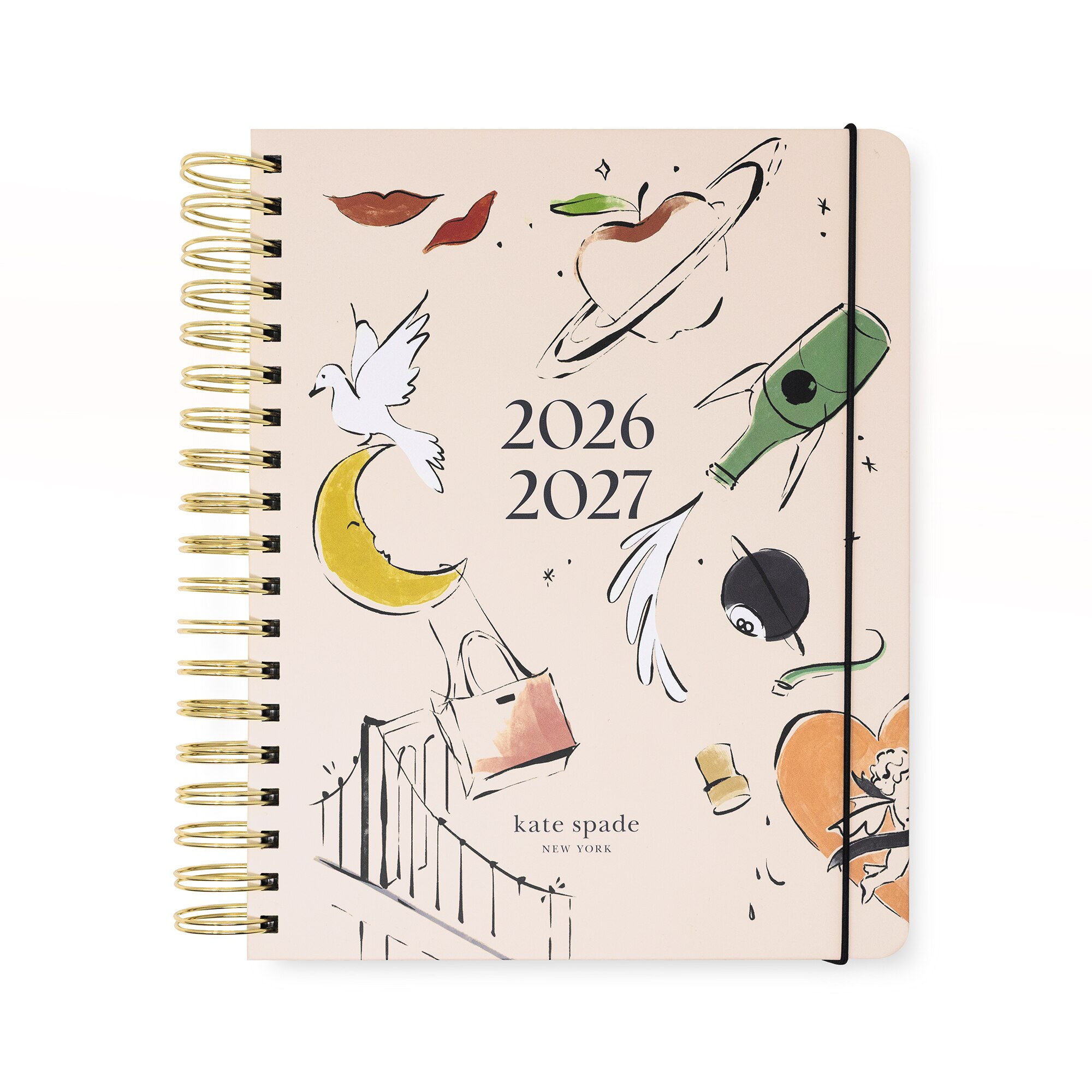 kate spade new york 17 Month '26-'27 Mega Planner - New York Dream