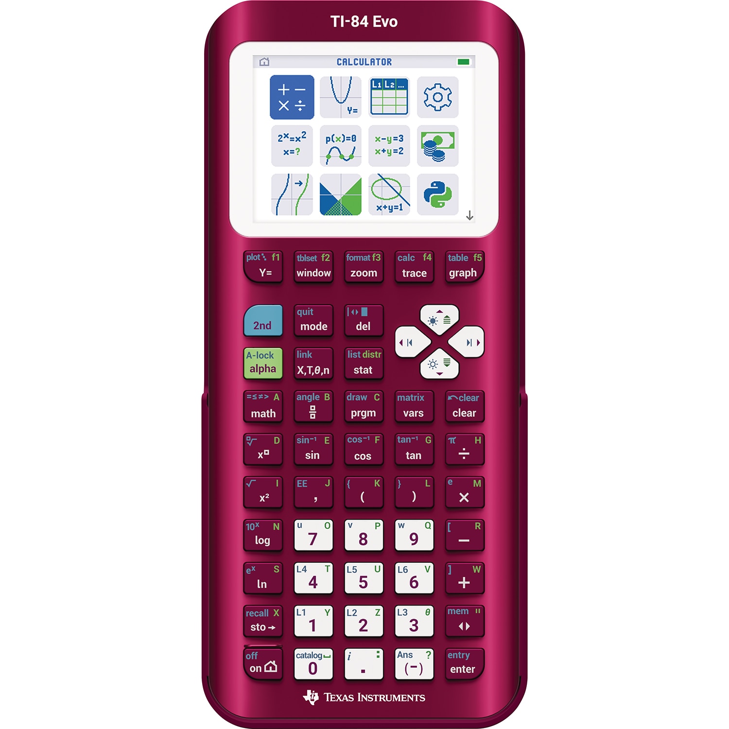 NEW TI-84 Evo Graphing Calculator - Multiple Colors Available