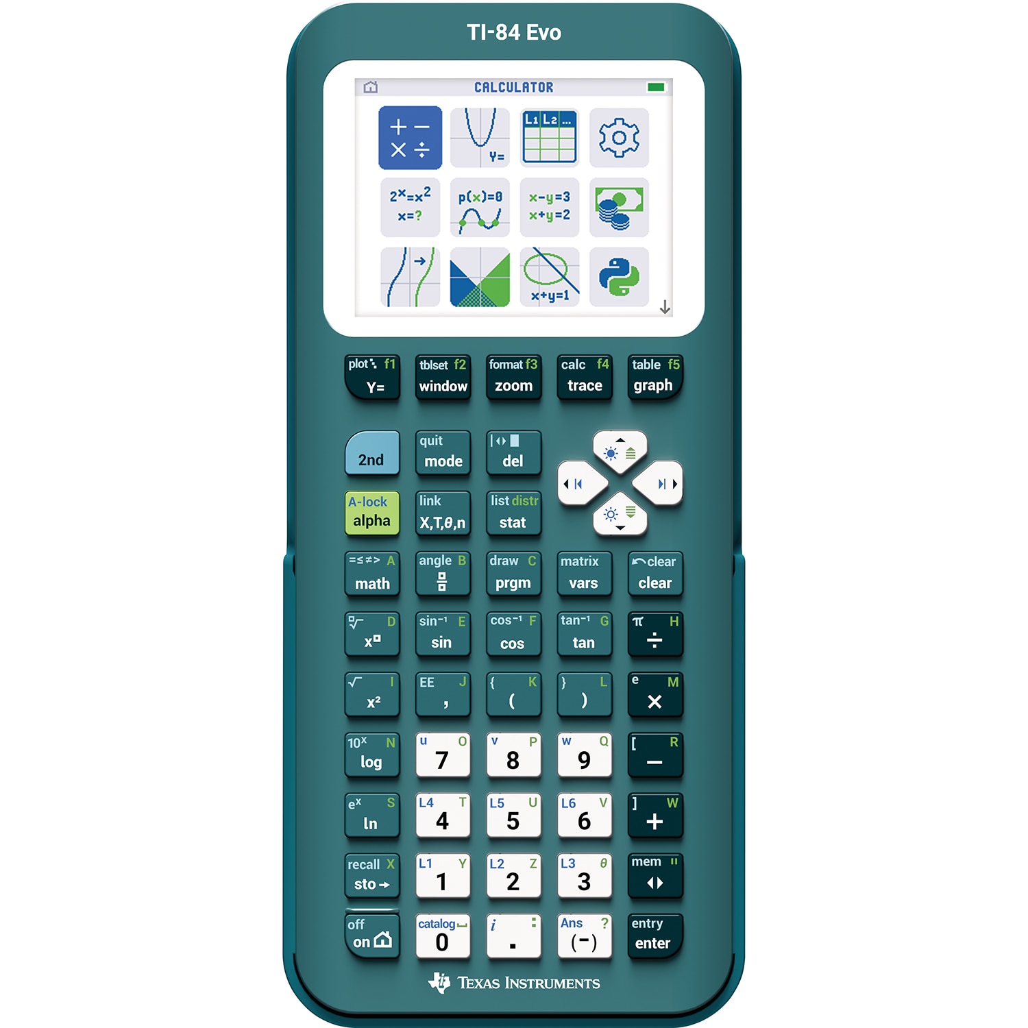 NEW TI-84 Evo Graphing Calculator - Multiple Colors Available