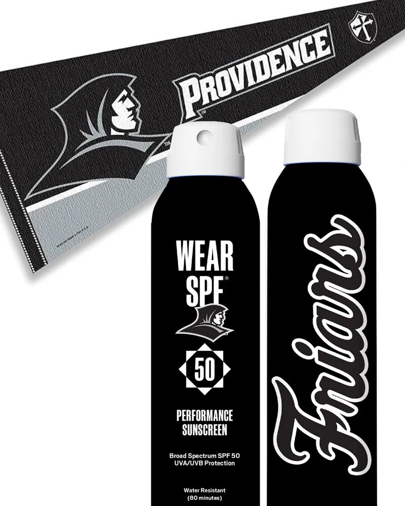 Wear SPF - Providence College Custom Can Sunscreen Spray SPF 50 - 6 fl oz