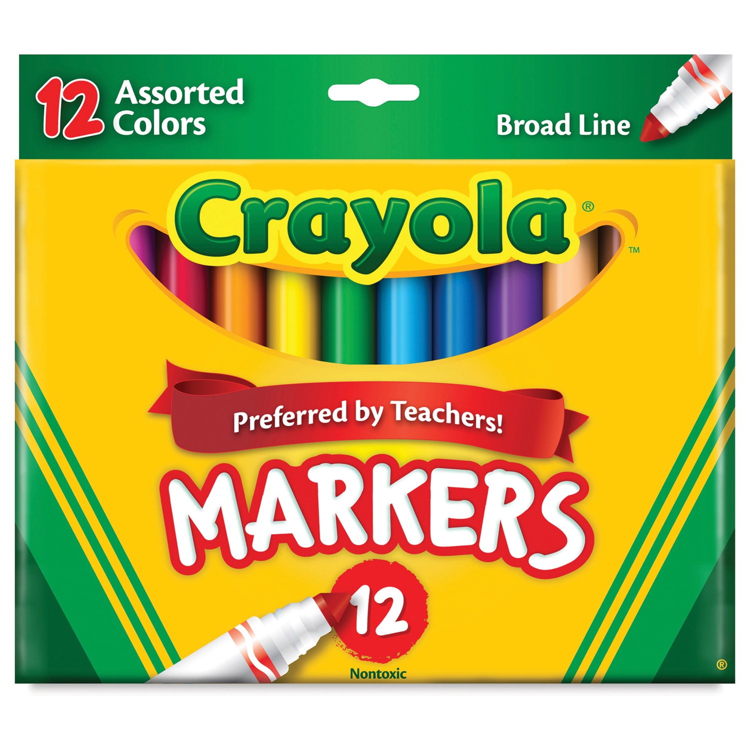 Crayola Marker Set, 12-Colors