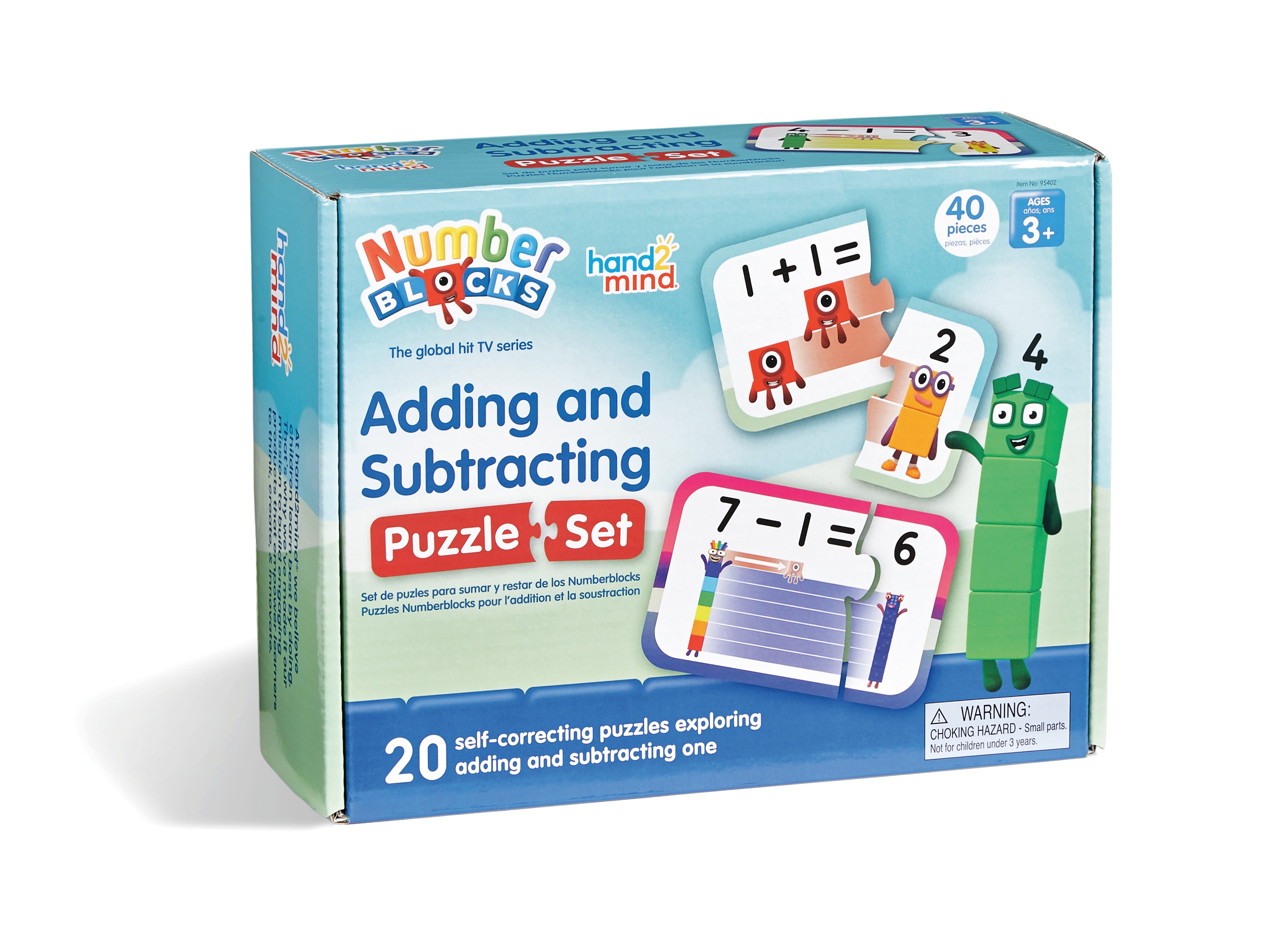 Numberblocks Adding and Subtracting Puzzle Set