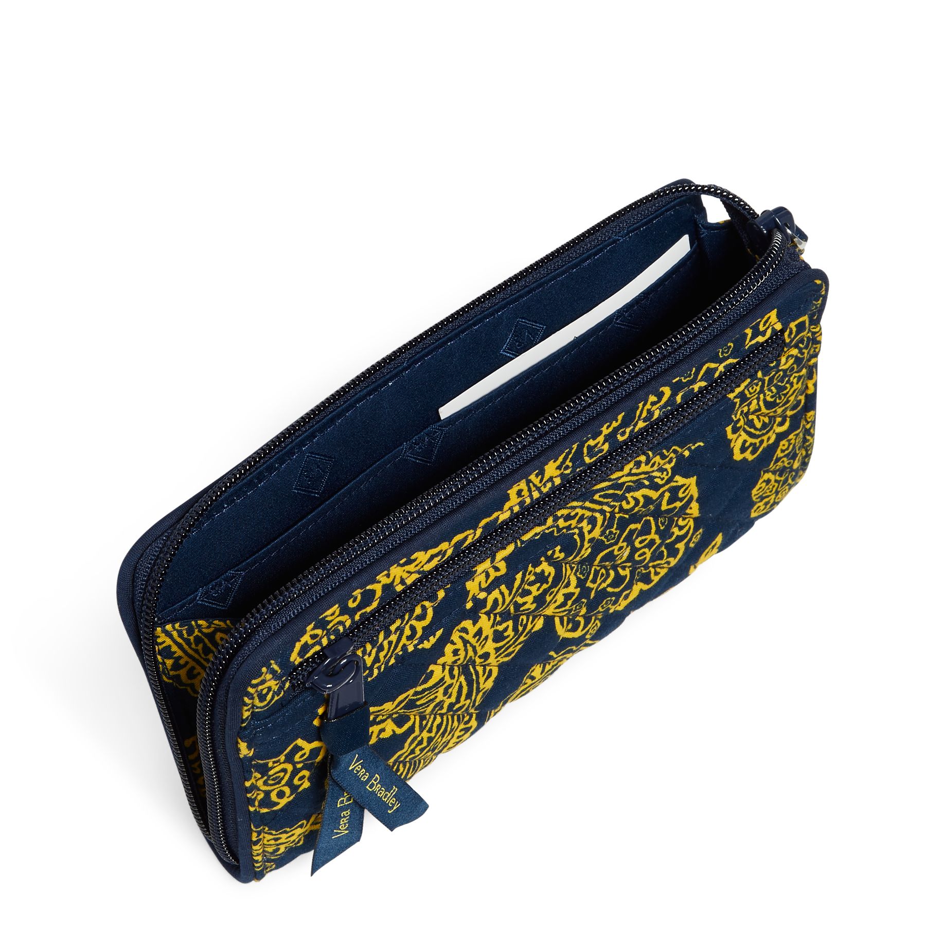 West Virginia Iconic RFID Front Zip Wristlet