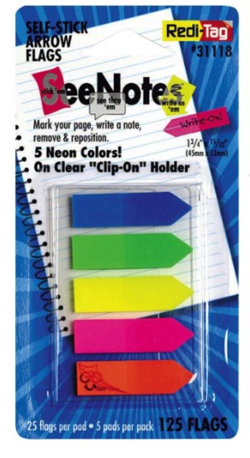 Redi-Tag Arrow Flags with Clip