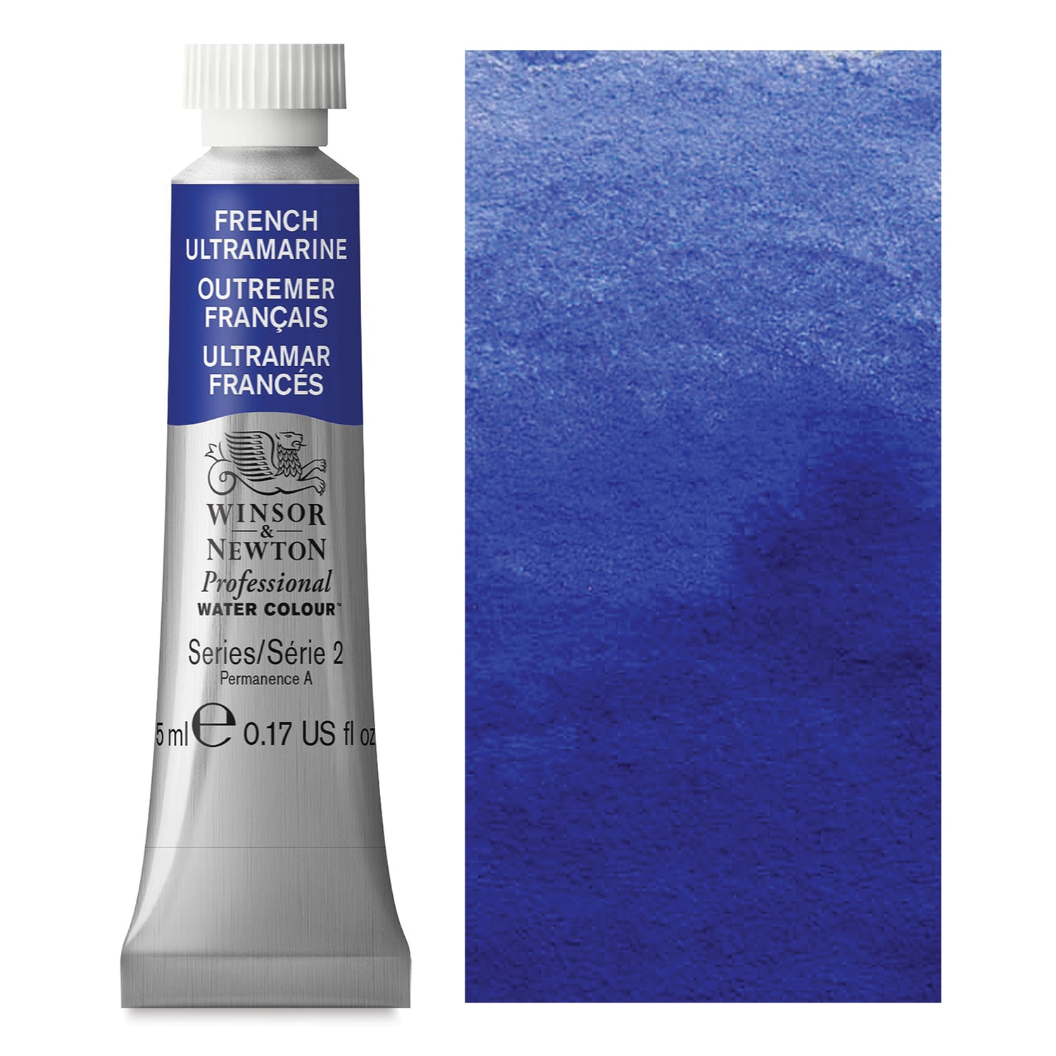 Winsor & Newton Professional Watercolor - French Ultramarine 5 ml Tube