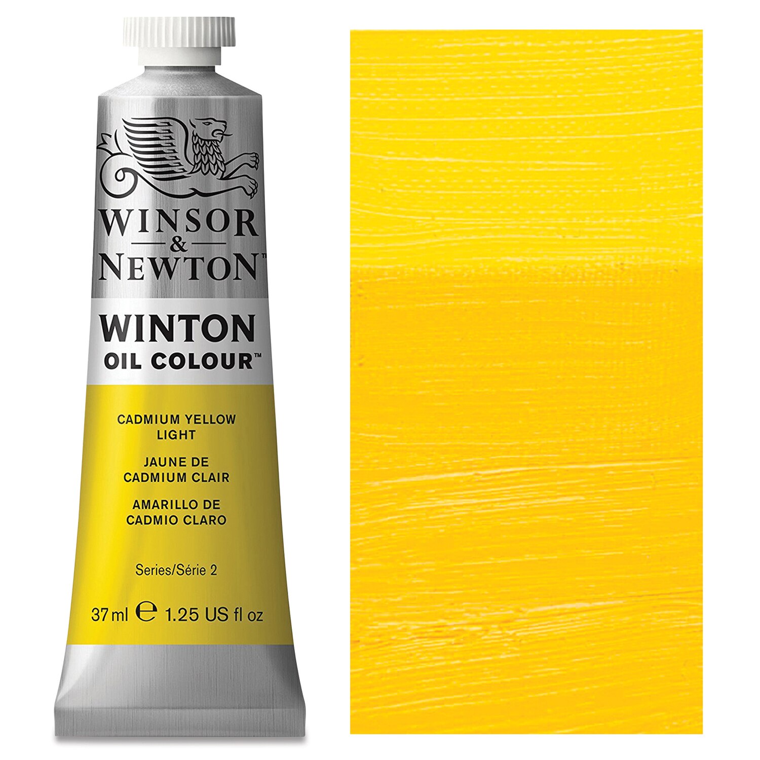 Winsor & Newton Winton Oil Colors - Cadmium Yellow Light 37 ml tube