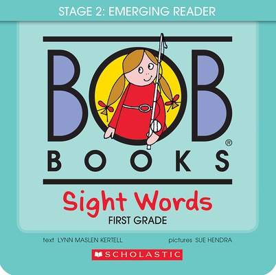 Bob Books - Sight Words First Grade Box Set Decodable Phonics Books Ages 4 and Up First Grade Flashcards (Stage 2: Emerging Reader)