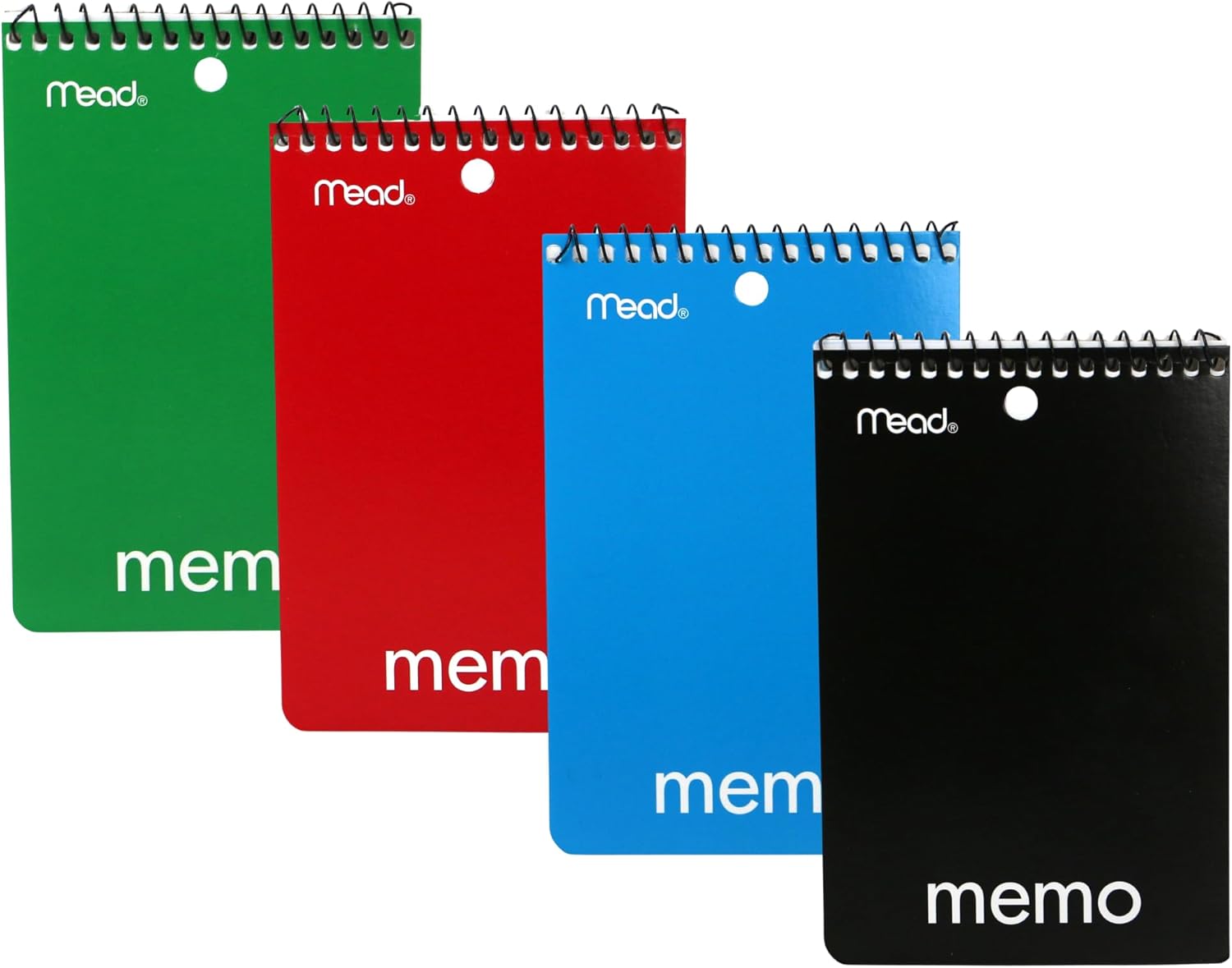Memo Books Spiral 4X6 O/E 50CT