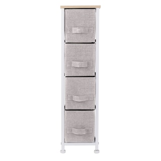 Simplify 4 Drawer Narrow Storage Chest